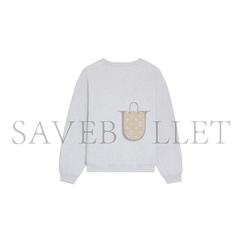Ce1i*e loose sweatshirt in cotton fleece ry0se1233.ggy6